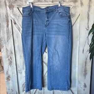 NYDJ Light Blue wide leg Jeans